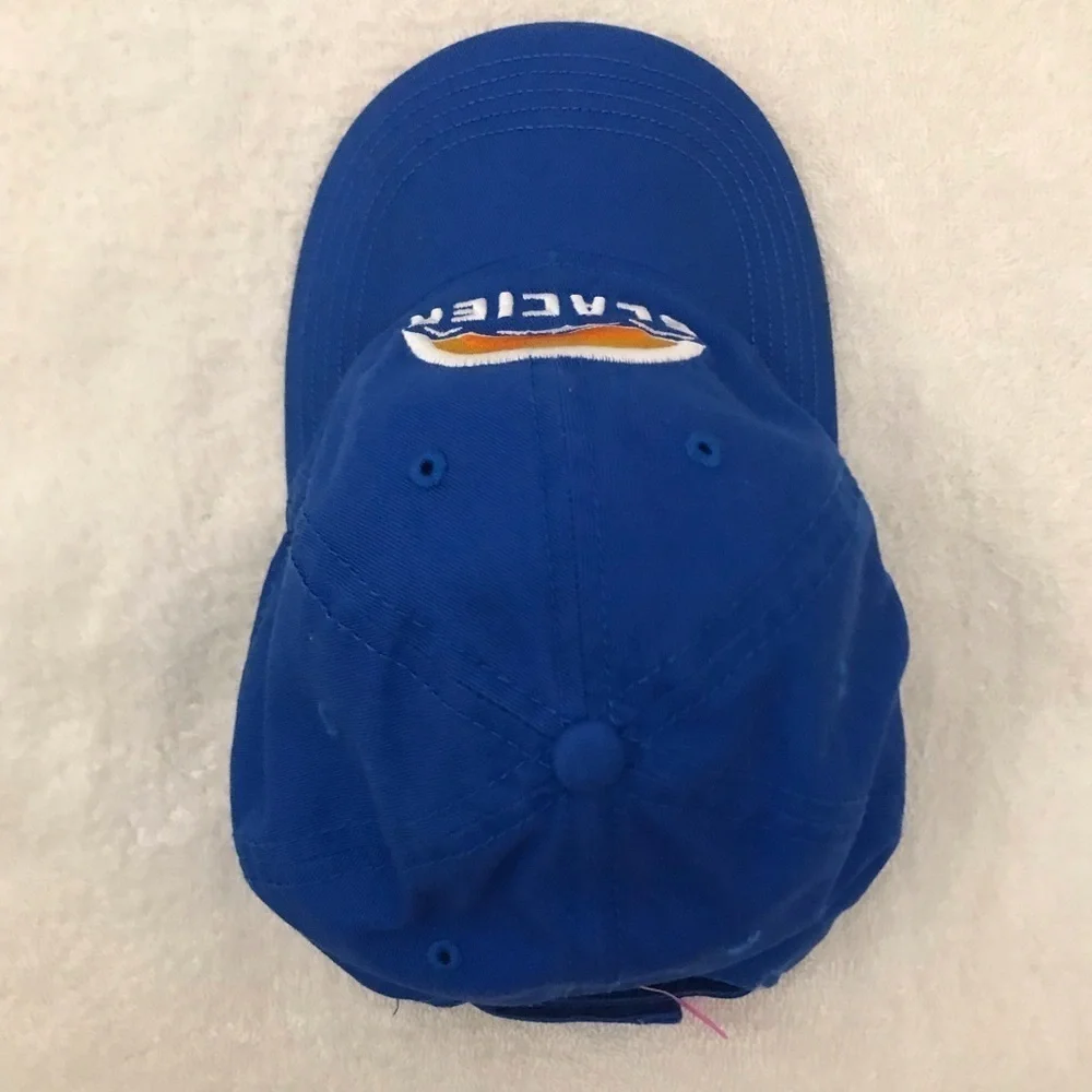 Ouray Sportswear for Glacier National Park Youth Adjustable Blue Ball Cap